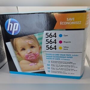 HP 564 Ink & Photo Pack - Cyan, Magenta, Yellow